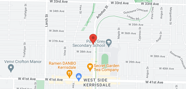 map of 401 5325 WEST BOULEVARD
